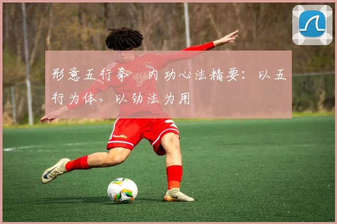 形意五行拳・内功心法精要:以五行为体,以劲法为用