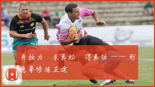 弃拙力・求真松・得真劲 —— 形意拳修炼正途