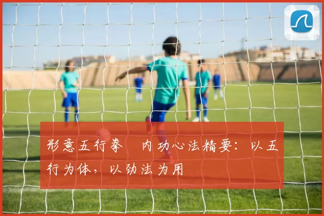 形意五行拳・内功心法精要:以五行为体,以劲法为用