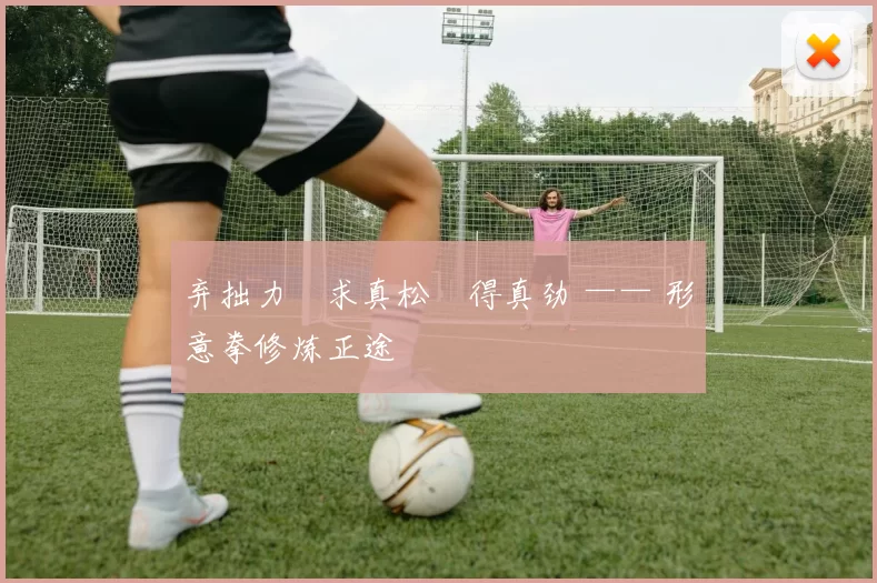 弃拙力・求真松・得真劲 —— 形意拳修炼正途