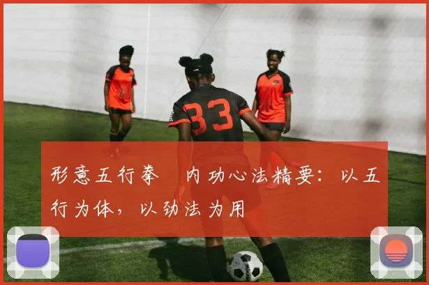 形意五行拳・内功心法精要：以五行为体，以劲法为用