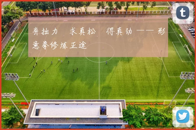 弃拙力・求真松・得真劲 —— 形意拳修炼正途