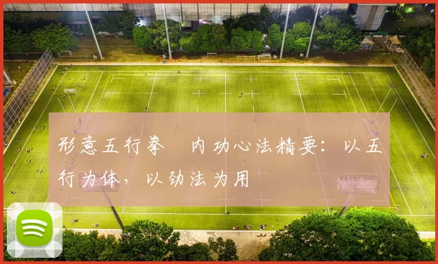 形意五行拳・内功心法精要：以五行为体，以劲法为用