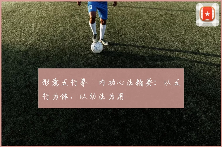 形意五行拳・内功心法精要:以五行为体,以劲法为用