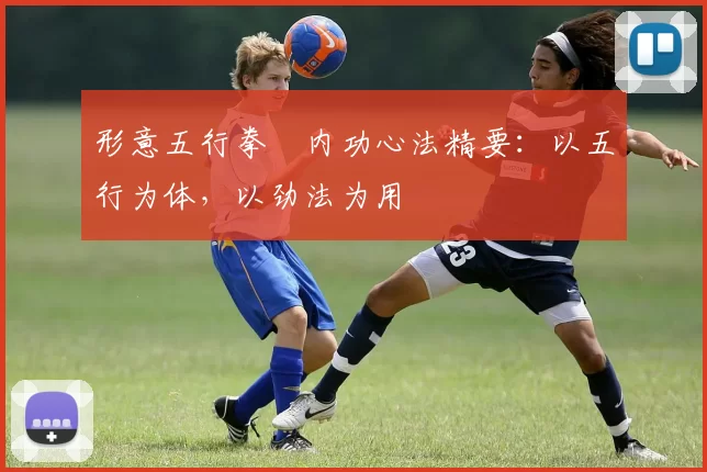 形意五行拳・内功心法精要:以五行为体,以劲法为用