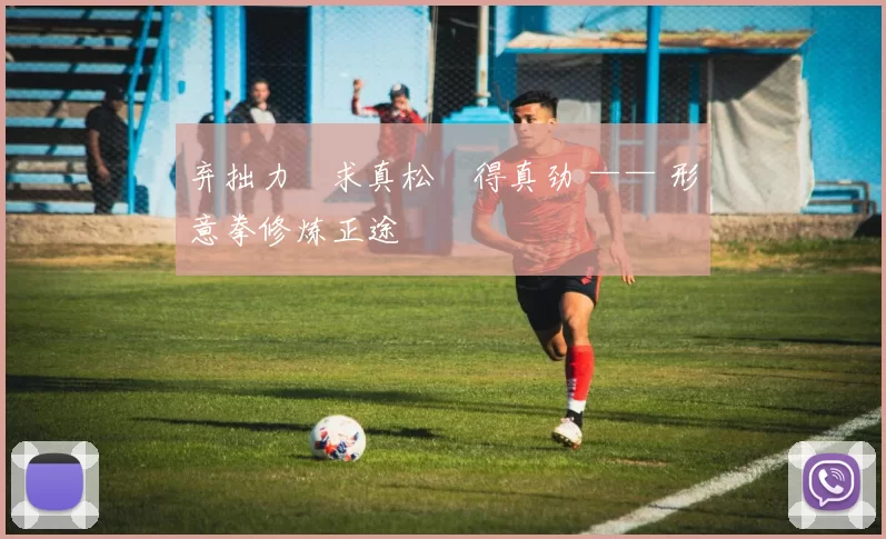 弃拙力・求真松・得真劲 —— 形意拳修炼正途