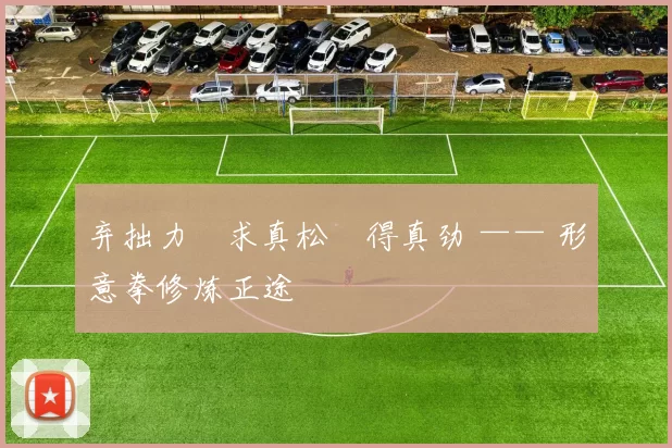 弃拙力・求真松・得真劲 —— 形意拳修炼正途