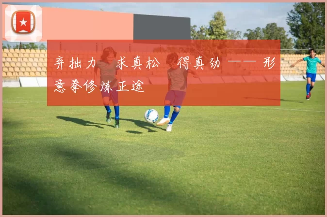 弃拙力・求真松・得真劲 —— 形意拳修炼正途