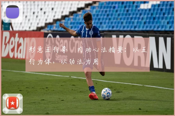 形意五行拳・内功心法精要：以五行为体，以劲法为用