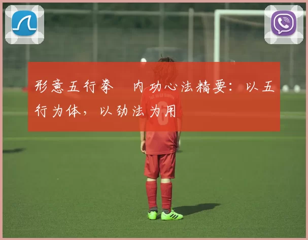 形意五行拳・内功心法精要:以五行为体,以劲法为用