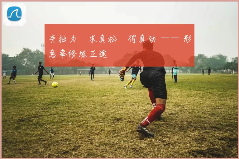 弃拙力・求真松・得真劲 —— 形意拳修炼正途