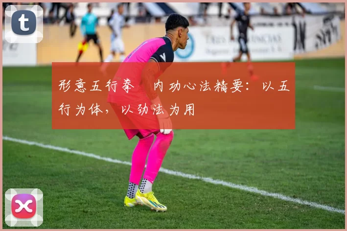 形意五行拳・内功心法精要:以五行为体,以劲法为用