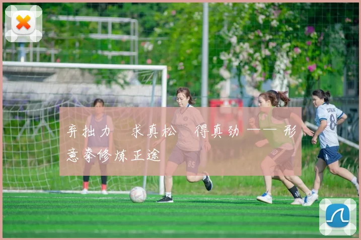 弃拙力・求真松・得真劲 —— 形意拳修炼正途