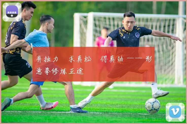 弃拙力・求真松・得真劲 —— 形意拳修炼正途