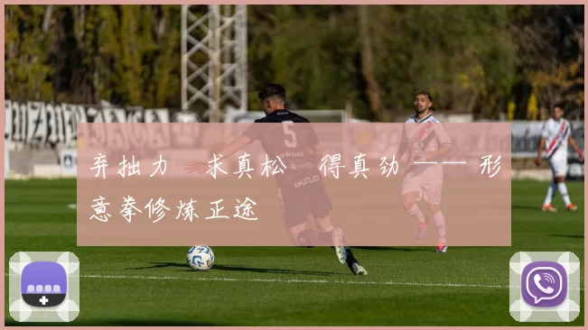 弃拙力・求真松・得真劲 —— 形意拳修炼正途