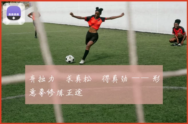 弃拙力・求真松・得真劲 —— 形意拳修炼正途