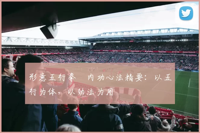 形意五行拳・内功心法精要：以五行为体，以劲法为用