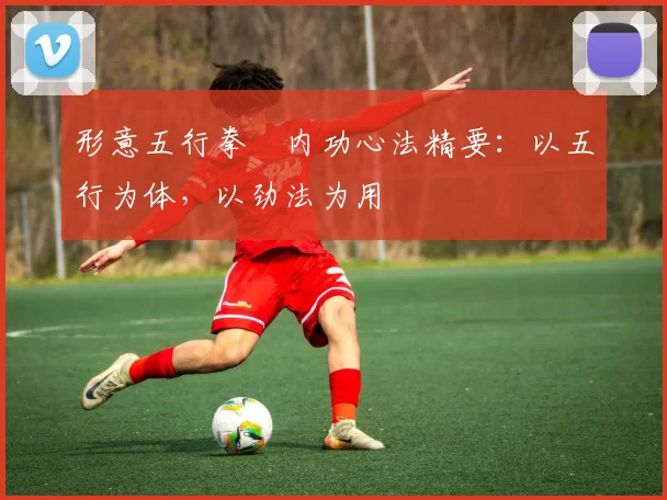 形意五行拳・内功心法精要：以五行为体，以劲法为用