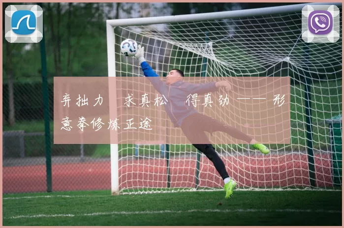 弃拙力・求真松・得真劲 —— 形意拳修炼正途