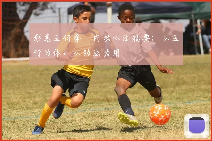 形意五行拳・内功心法精要：以五行为体，以劲法为用