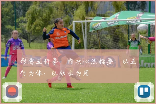 形意五行拳・内功心法精要：以五行为体，以劲法为用