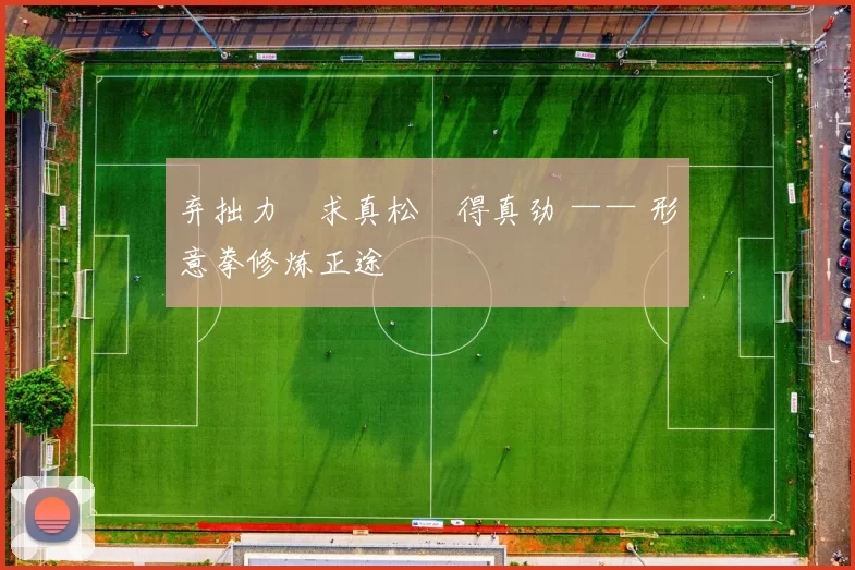 弃拙力・求真松・得真劲 —— 形意拳修炼正途