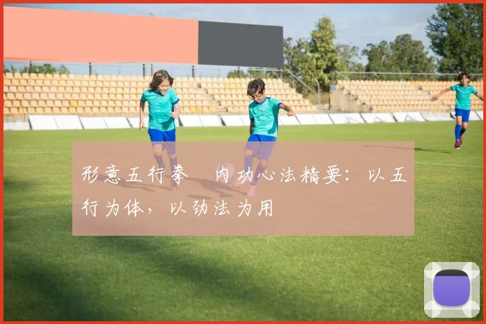 形意五行拳・内功心法精要：以五行为体，以劲法为用