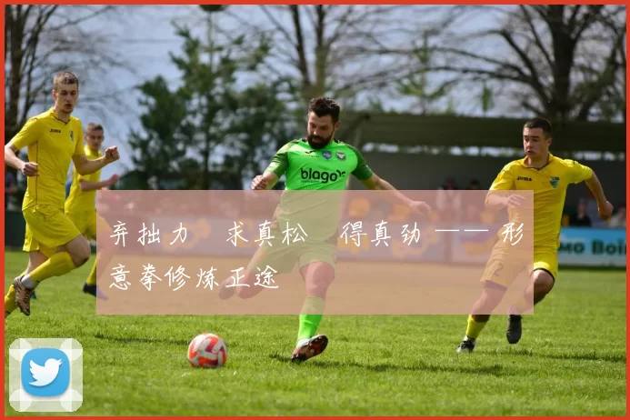 弃拙力・求真松・得真劲 —— 形意拳修炼正途