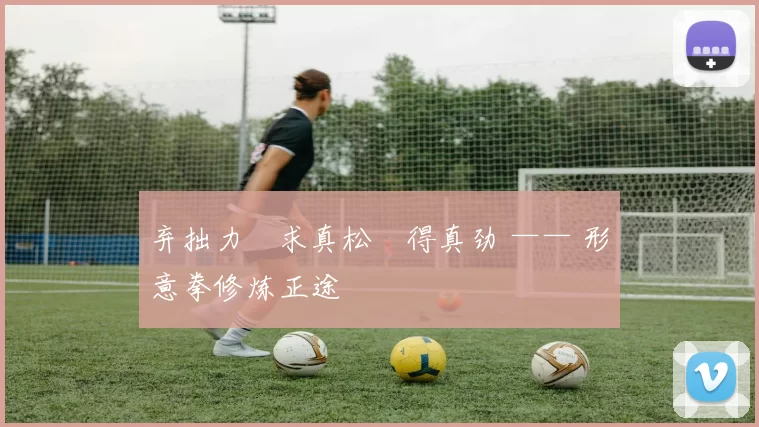 弃拙力・求真松・得真劲 —— 形意拳修炼正途