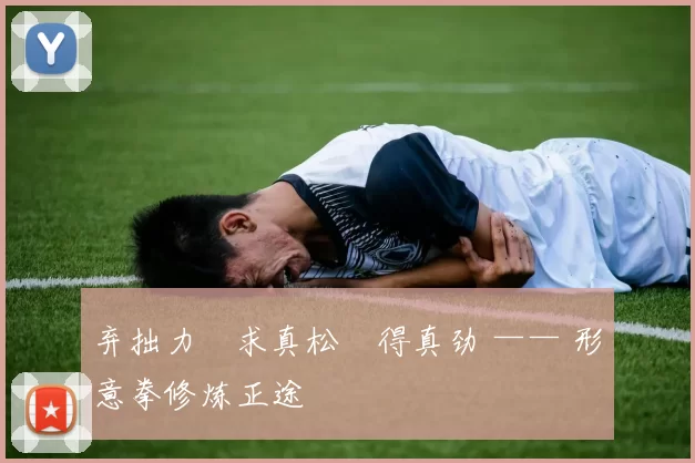 弃拙力・求真松・得真劲 —— 形意拳修炼正途