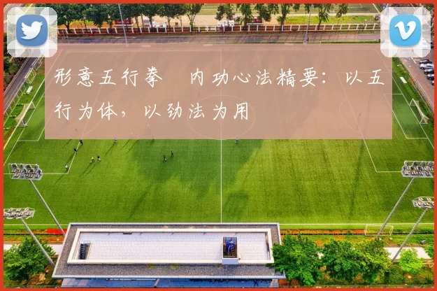 形意五行拳・内功心法精要：以五行为体，以劲法为用