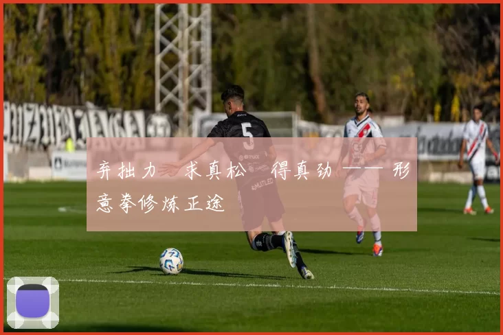 弃拙力・求真松・得真劲 —— 形意拳修炼正途