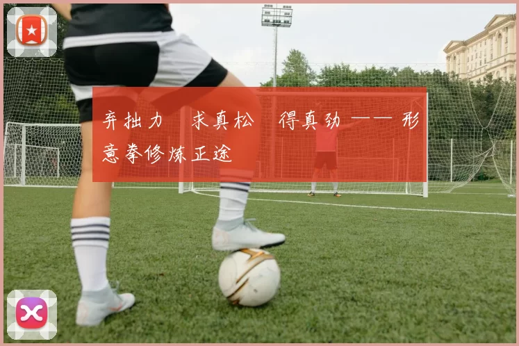 弃拙力・求真松・得真劲 —— 形意拳修炼正途