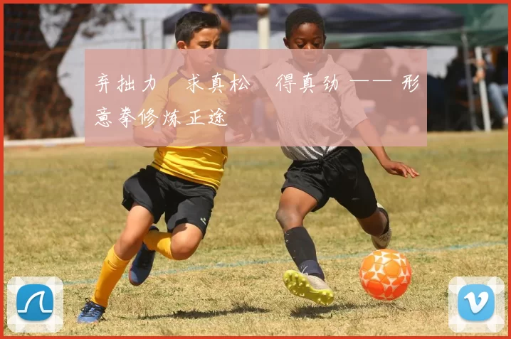 弃拙力・求真松・得真劲 —— 形意拳修炼正途