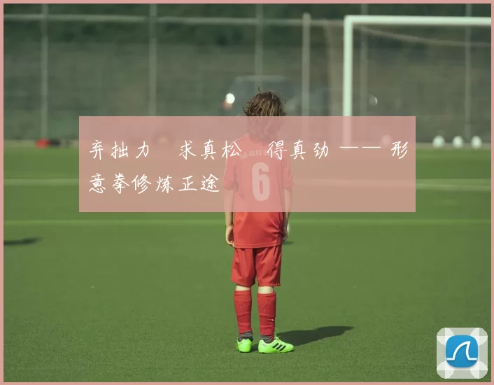 弃拙力・求真松・得真劲 —— 形意拳修炼正途