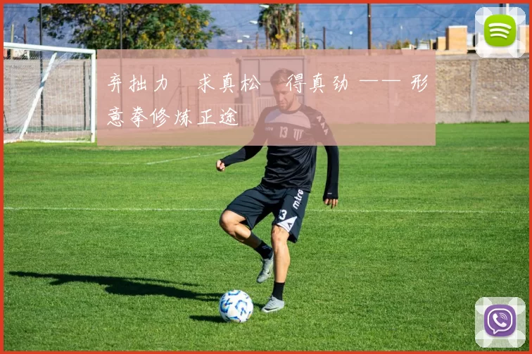 弃拙力・求真松・得真劲 —— 形意拳修炼正途