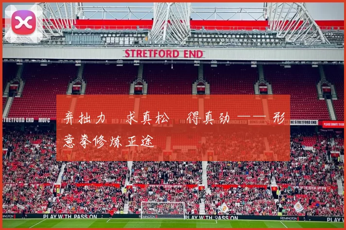 弃拙力・求真松・得真劲 —— 形意拳修炼正途