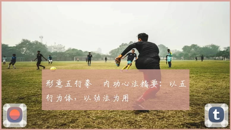 形意五行拳・内功心法精要：以五行为体，以劲法为用