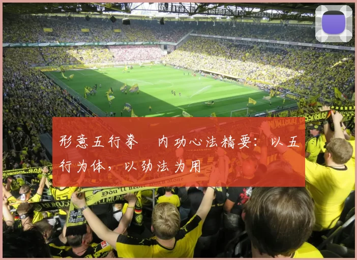 形意五行拳・内功心法精要:以五行为体,以劲法为用