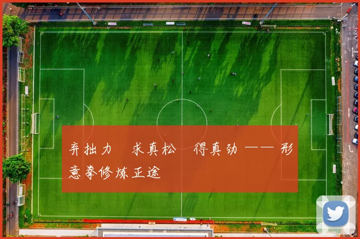 弃拙力・求真松・得真劲 —— 形意拳修炼正途