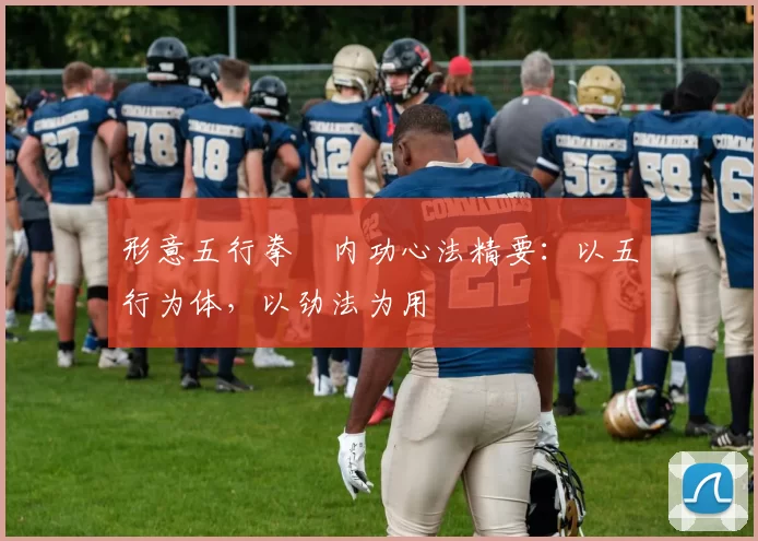 形意五行拳・内功心法精要：以五行为体，以劲法为用