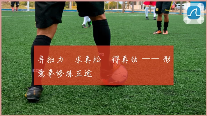 弃拙力・求真松・得真劲 —— 形意拳修炼正途