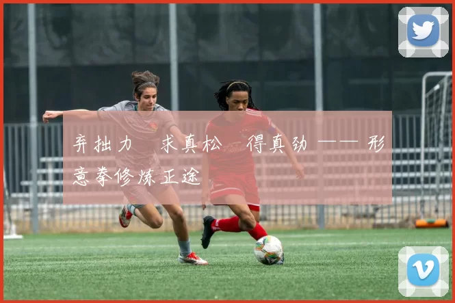 弃拙力・求真松・得真劲 —— 形意拳修炼正途