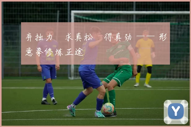 弃拙力・求真松・得真劲 —— 形意拳修炼正途