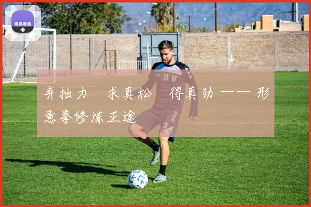 弃拙力・求真松・得真劲 —— 形意拳修炼正途
