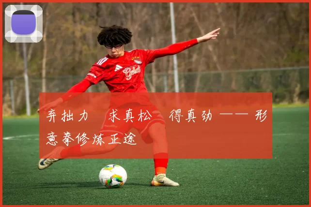 弃拙力・求真松・得真劲 —— 形意拳修炼正途