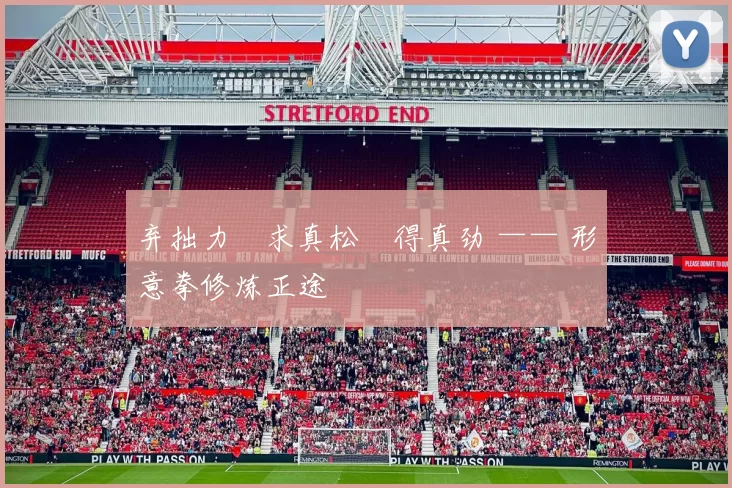 弃拙力・求真松・得真劲 —— 形意拳修炼正途