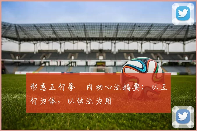 形意五行拳・内功心法精要：以五行为体，以劲法为用