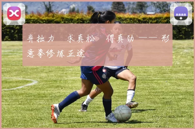 弃拙力・求真松・得真劲 —— 形意拳修炼正途