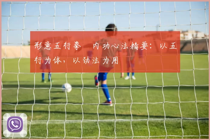 形意五行拳・内功心法精要:以五行为体,以劲法为用